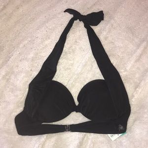 H&M black bikini top